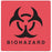 Nevs Ink Biohazard Labels - LABEL, BIOHAZARD, 5 X 5 - LBH-26