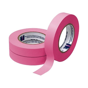 Nev's Ink Color-Coded Tape / Labels - TAPE, LABEL, 1"X60YD, ROSE - T-100-ROSE