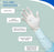 Ansell Healthcare BioClean Nitrex Nitrile Gloves - BioClean Nitrex BNEL Nitrile Cleanroom Gloves, 21", White, Size XL - BNEL-XL