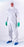 Ansell Healthcare BioClean-D Drop-Down Coveralls - Sterile BioClean-D Drop-Down Cleanroom Coveralls with Hood, White, Size S - S-BDSH-S