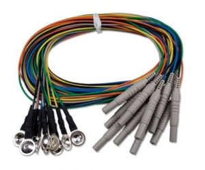 Nihon Kohden America EEG Electrodes (Collodion) - Collision Disc Electrode, Gold, 60