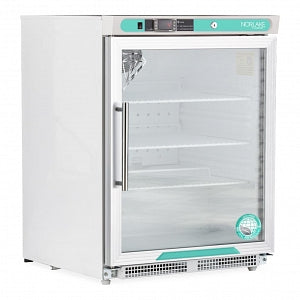 Nor-Lake, Inc. 4.6 Cu. Ft. Glass-Door Built-in Under-Counter Refrigerators - REFRIGERATOR, UNDRCOUNTER, ADA, GD, RH, 4.6CF - PR051WWGADA/0
