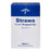 Medline Flexible Plastic Drinking Straws - Wrapped Flex Straws, 7-3/4" - NON02315