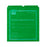 Medline Plastic Patient Belonging Bag with Drawstring - Patient Belongings Bag with Drawstring, 18" x 20", Lime Green - NON026320LG
