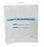 Medline Plastic Patient Belonging Bag with Rigid Handle - Rigid Handle Plastic Bag, Patient Belonging, 18" x 20" x 3.5", Clear - NON02634015