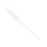 Medline Tamper Resistant Snap Closure Wide Face ID Bands - Vinyl ID Band with White Block, 12", White - NON050310