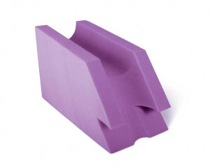 Medline Total Knee Elevator - Foam Total Knee Elevator Leg Positioner with Contour Trough - NON081455