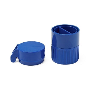 Medline Pill Crusher and Splitter - Pill Cutter and Crusher, Blue - NON137000