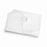 Medline Disposable Tissue / Poly-Backed Adult Bibs - Disposable Tissue / Poly Slip-On Adult Bib, 19" x 35" - NON24265