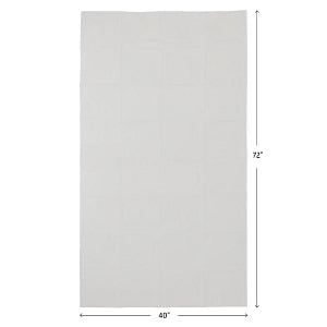 Medline Tissue Drape Sheets - Disposable 2-Ply Tissue Drape Sheets, White, 40" x 72" - NON24339B