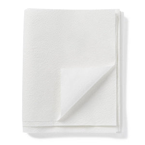 Medline Tissue Drape Sheets - Disposable 2-Ply Tissue Drape Sheets, White, 40" x 72" - NON24339B