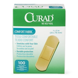 Medline CURAD Comfort Adhesive Bandages - CURAD Comfort Adhesive Bandages, 1" x 3" - NON25760Z