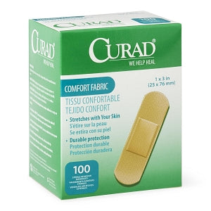Medline CURAD Comfort Adhesive Bandages - CURAD Comfort Adhesive Bandages, 1" x 3" - NON25760Z