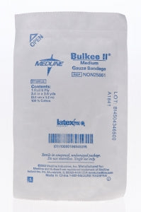 Medline Bulkee II Sterile Cotton Gauze Bandages - Bulkee II Sterile Cotton Gauze Bandage, 3.4" x 3.6 yd. - NON25861