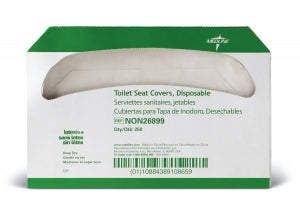 Medline Toilet Seat Cover Refills - Half-Fold Toilet Seat Cover Paper Refill - NON26899