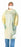 Medline Medium Weight Multi-Ply Isolation Gown - SMS Isolation Gown, Yellow, Size XS - NON27132