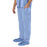Medline Disposable Scrub Pants - Disposable Unisex Scrub Pants with Elastic Waist, Size 2XL, Blue - NON27213XXL
