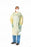 Medline Lightweight Multi-Layer Cover Gowns - Lightweight Multilayer Cover Gown with Elastic Wrists, Sterile, Yellow, Size L - NON275670