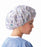 Medline Pro Series Bouffant Caps - Pro Series Bouffant Caps, Brush Stroke Print, 21" - NON28228