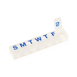 Medline 7-Day Pill Organizers - 7-Day Classic Pill Organizer, Clear, 1X / Day - NON36630