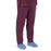 Medline Disposable Scrub Pants - Disposable Unisex Scrub Pants with Elastic Waist, Size XL, Wine - NON37213XL