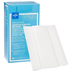 Medline Sterile Surgical Adhesive Dressings - Sterile Adhesive Surgical Dressing, 8
