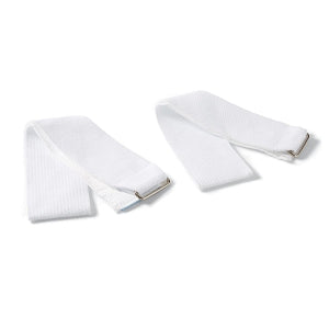 Medline Knee and Body Straps - Disposable Poly / Nylon Knee / Body Strap with Metal Ring, 3" x 30" - NON548001