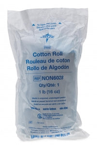 Medline Sterile Cotton Rolls - Sterile Cotton Rolls, 1 lb., 1' x 8.5' - NON6028