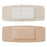 Medline CURAD Silicone Adhesive Bandages - CURAD Silicone Fabric Adhesive Bandages, 1.6" x 4" - NON76100