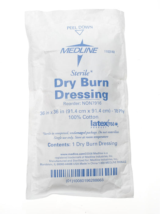 Cotton Burn Dressings