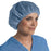 Medline Pro Series Bouffant Caps - Pro Series Heavyweight Bouffant Caps, Blue, 28" - NONBOUF28