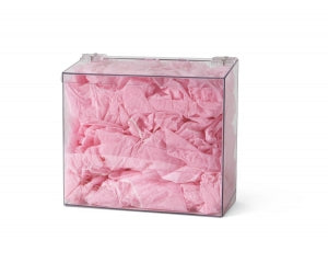 Bowman Manufacturing Company, Inc. Personal Protective Equipment Bulk Containers - Clear PETG Bulk Organizer Dispenser, Single Bin with Hinged Lid - BP021