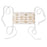 Medline Pediatric Print Procedure Adult Face Mask - Surgical Face Mask with Ties, Pediatric Print - NONBUDDYTIE