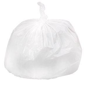 Medline Low Density White Liners - White Liner, 43" x 47", 56 gal., 0.75 Mil, Roll - CRW47X