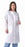 Medline Disposable Multi-Layer Lab Coats - Multilayer Lab Coat with Knit Cuffs and Traditional Collar, White, Size 2XL - NONCSW100XXL