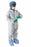 Medline Multilayer Breathable Coveralls - Multilayer Coveralls with Elastic Wrists and Ankles, White, Size XL - NONCV280XL