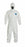 DuPont Tyvek Latex Coveralls - Tyvek Coveralls, with Hood, Elastic Wrist / Ankle, Size M - CV831M
