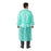 Medline Medium-Weight Dental Cover Gowns with Knit Cuffs - Spunbond Polypropylene Dental Gown with Knit Cuff, Green, Size XL - NONDGXL
