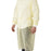 Medline Medium-Weight Dental Cover Gowns with Knit Cuffs - Spunbond Polypropylene Dental Gown with Knit Cuff, Yellow, Size XL - NONDYXL