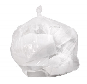 Medline High Density Clear Liners - Clear Liner, Roll, 20-30 gal., 30" x 37", 12 mic - NONHCR37HC