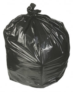 Medline High Density Black Liners - Black Liner, Roll, 40-45 gal., 40" x 48", 15 mic - HCR48XB