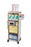 Bergmann Group PPE Companion Isolation Organizer Cart - Organizer Cart for Isolation on Wheels - WTLISOORGCART