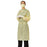 Medline AAMI Level 2 Isolation Gowns - Medium-Weight AAMI Level 2 Isolation Gown with Elastic Wrists, Yellow, Size Regular - NONLV211