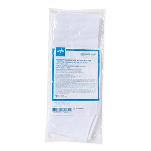 Medline Protective Arm & Leg Sleeves - Protective Leg Sleeve, White 15" - NONSLEEVEL