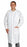 Medline Antistatic Microporous Breathable Lab Coats - Breathable Fluid-Proof Lab Coat with Zip Front, Size M - NONSW1750M
