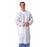 Medline Disposable Knit Cuff / Knit Collar Multilayer Lab Coats - Multilayer Lab Coat with Knit Cuffs and Collar, White, Size 2XL - NONSW500XXL