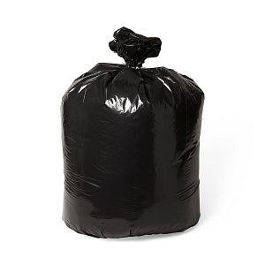 Medline Low-Density Black Liners - Black Liner, Roll, 60 gal., 38" x 58", 1.8 mil - CR TGG58XXH