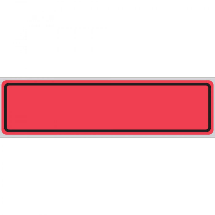 Binder/Chart Label Paper Removable 1" Core 5 3/8" X 1 3/8" Red 200 Per Roll