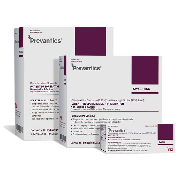 Prevantics Swabs by PDI,  Inc.