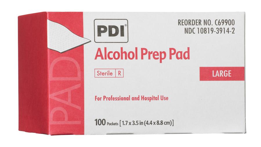 Alcohol Prep Pads by PDI,  Inc